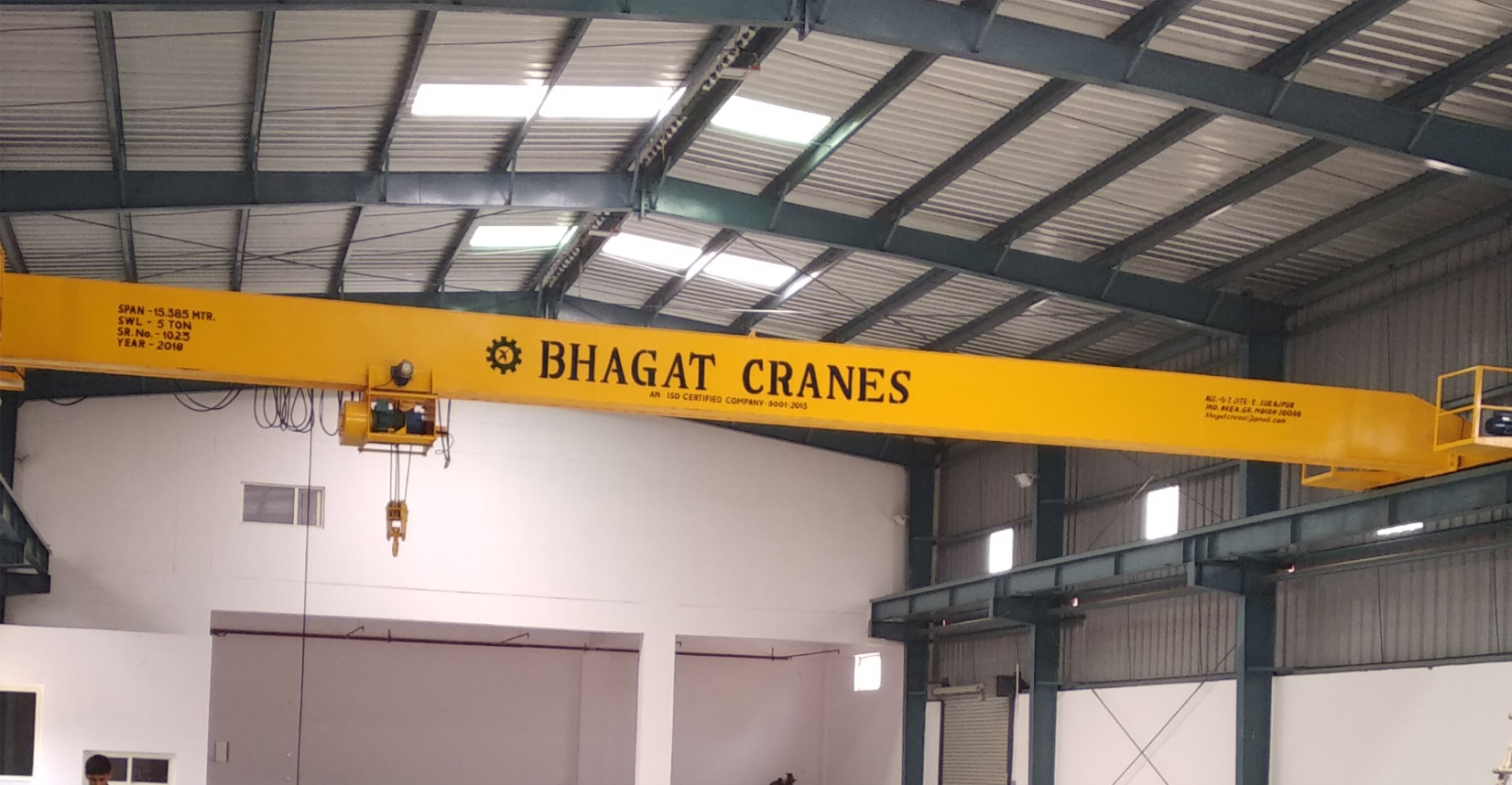 Single Girder Cranes 05 MT