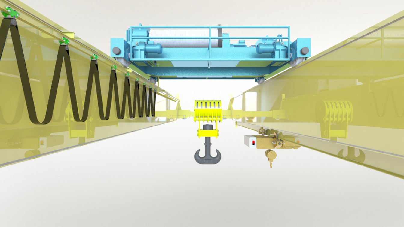 double girder crane